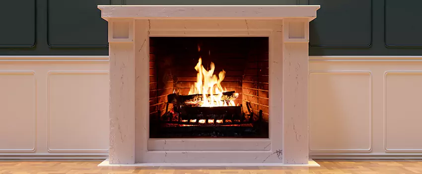 Decorative Electric Fireplace Installation in Bellaire, Texas