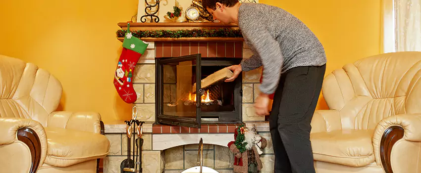 Gas to Wood-Burning Fireplace Conversion Services in Bellaire, Texas