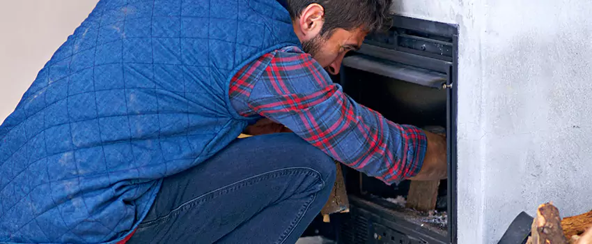 Gas Fireplace Inspection in Bellaire, Texas