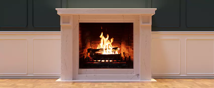 Open Flame Wood-Burning Fireplace Installation Services in Bellaire, Texas