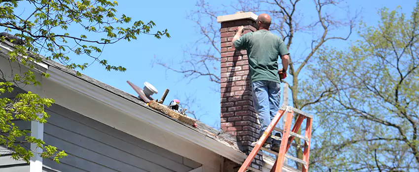 Vinyl and PVC Chimney Flashing Installation in Bellaire, TX