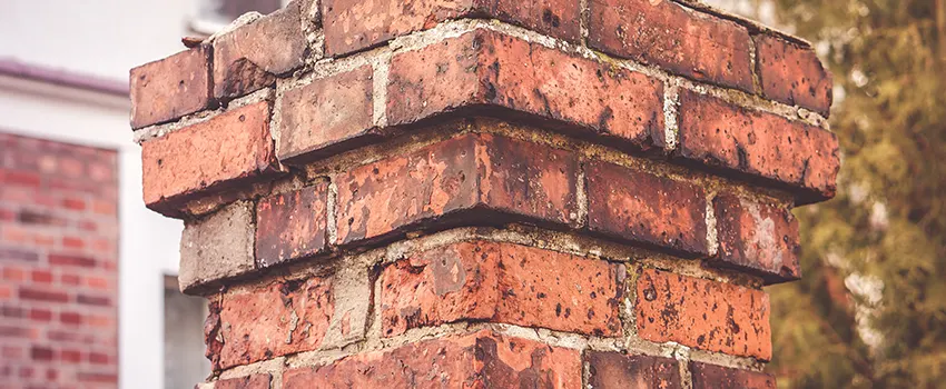 Cracked Chimney Bricks Repair Cost in Bellaire, Texas