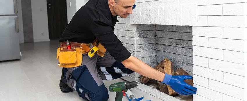 Fireplace Damaged Damper Frame Repair Services in Bellaire, Texas