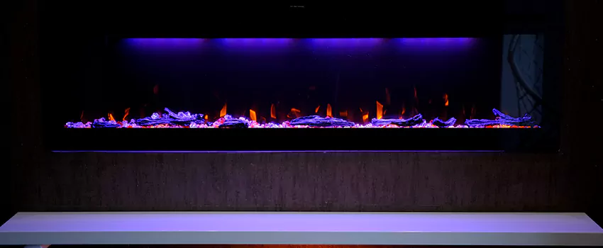 Dynamic Flame Color Fireplace Installation in Bellaire, TX